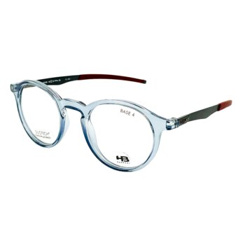 Armação Óculos De Grau HB 93158 C. A43 Redondo Translucido