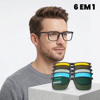 Óculos de Grau Clip-On 6533 C2