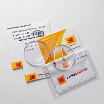 Par de Lentes Anti Reflexo Kodak Intro